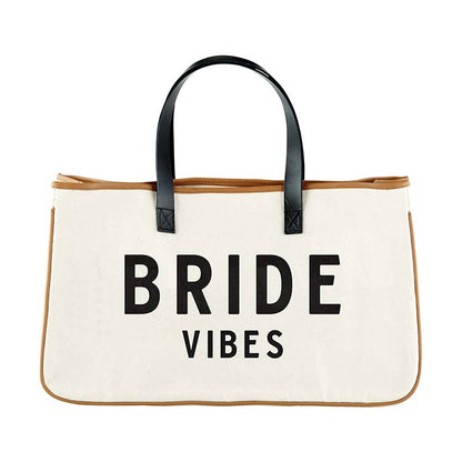 Bride Vibes Canvas Tote - Nifty Decor & More