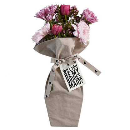 Bridesmaid Heart Bouquet Bag - Nifty Decor & More