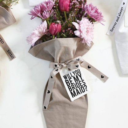 Bridesmaid Heart Bouquet Bag - Nifty Decor & More