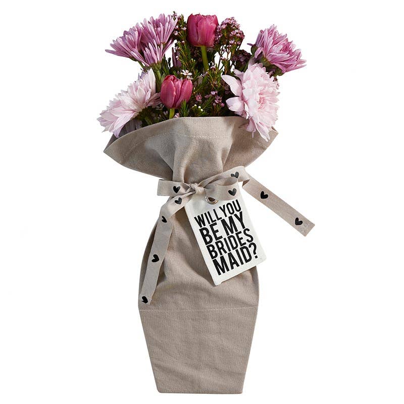 Bridesmaid Heart Bouquet Bag Supplies