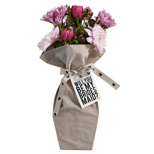 Bridesmaid Heart Bouquet Bag Supplies