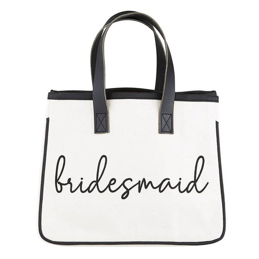 Bridesmaid Mini Canvas Tote Bridesmaid