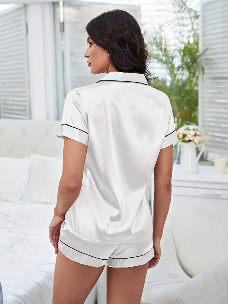 Bridesmaid Satin Pajamas Set Attire