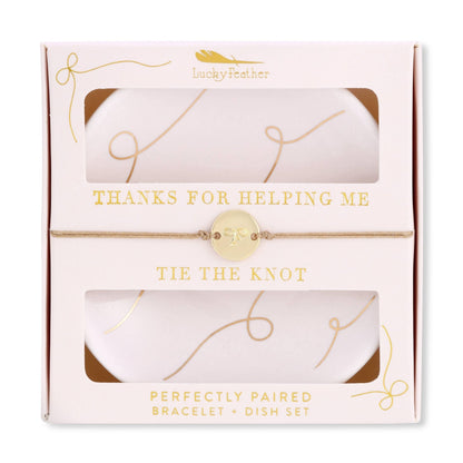 BRIDESMAIDS Bracelet + Dish Set - Nifty Decor & More