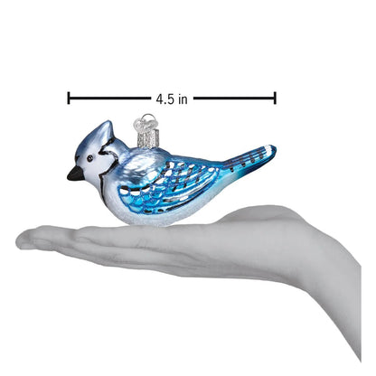 Bright Blue Jay Ornament - Nifty Decor & More