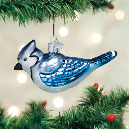 Bright Blue Jay Ornament - Nifty Decor & More