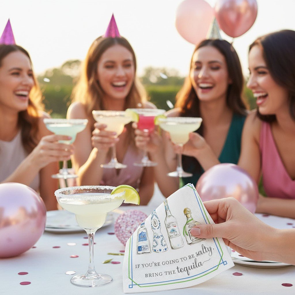 Bring The Tequila Paper Cocktail Napkins Pack of 20 - Nifty Decor & More