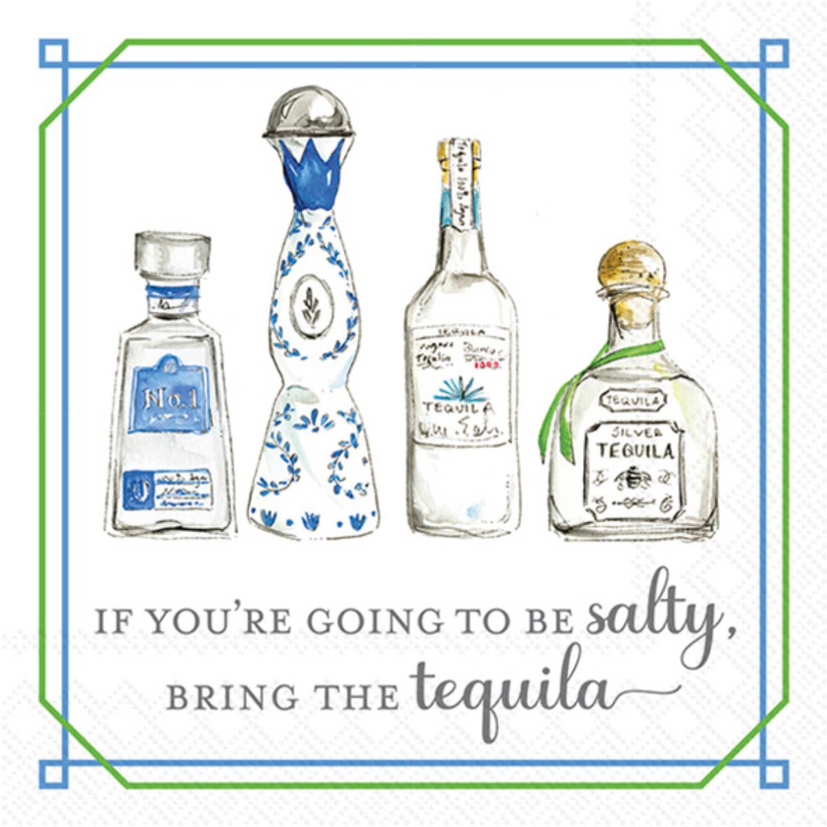 Bring The Tequila Paper Cocktail Napkins Pack of 20 - Nifty Decor & More