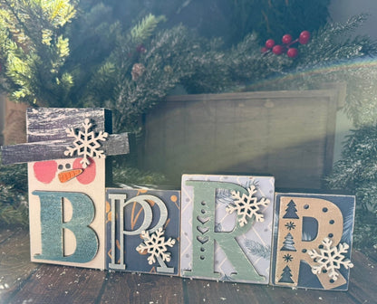 Brrr Word Block - Nifty Decor & More