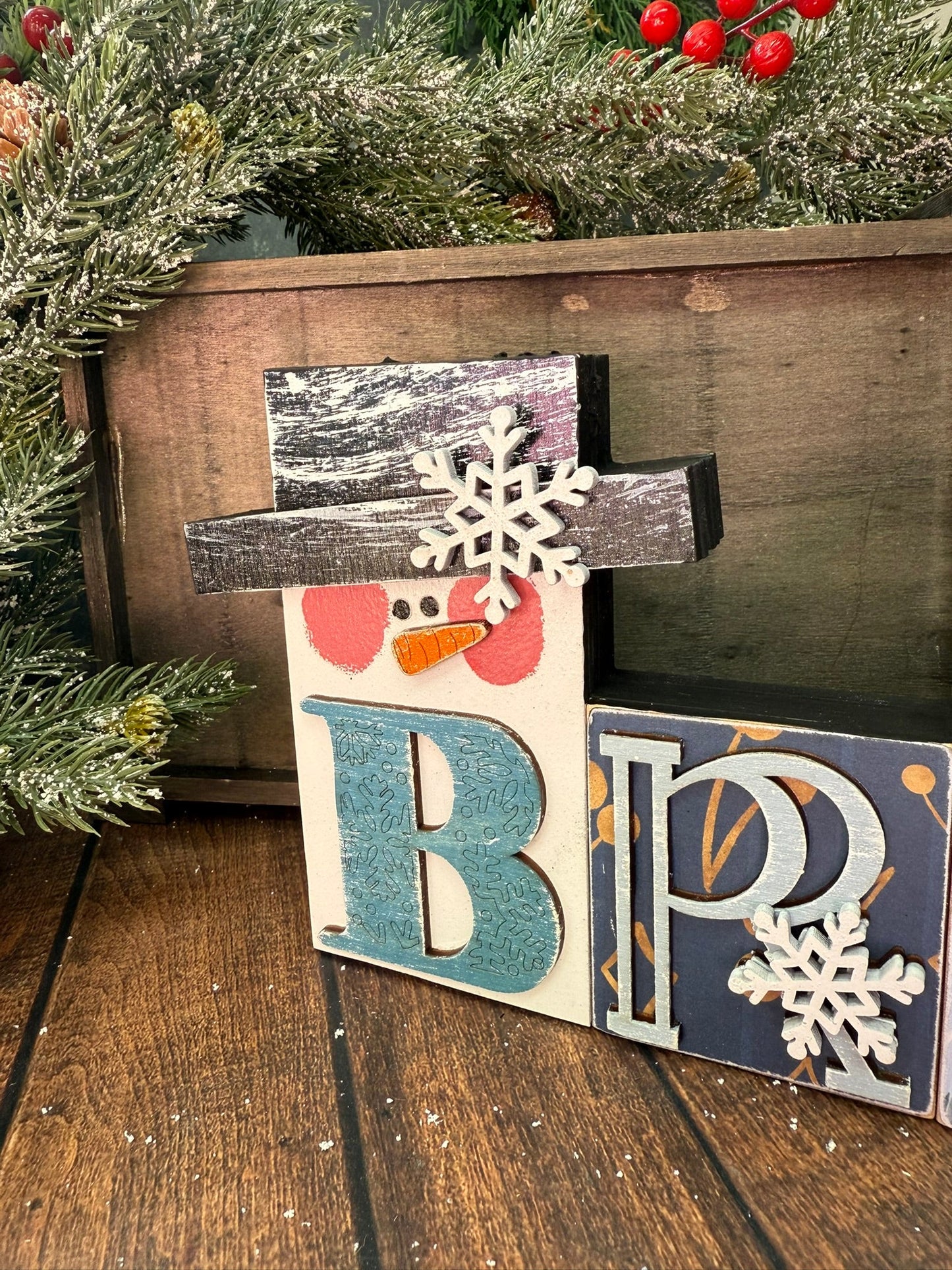 Brrr Word Block - Nifty Decor & More