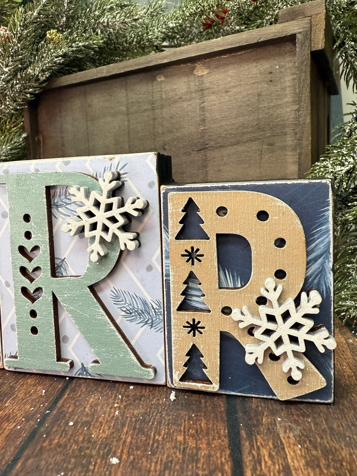 Brrr Word Block - Nifty Decor & More