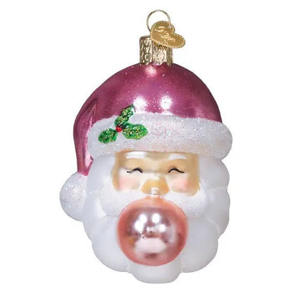 Bubblegum Papa Noel Ornament - Nifty Decor & More