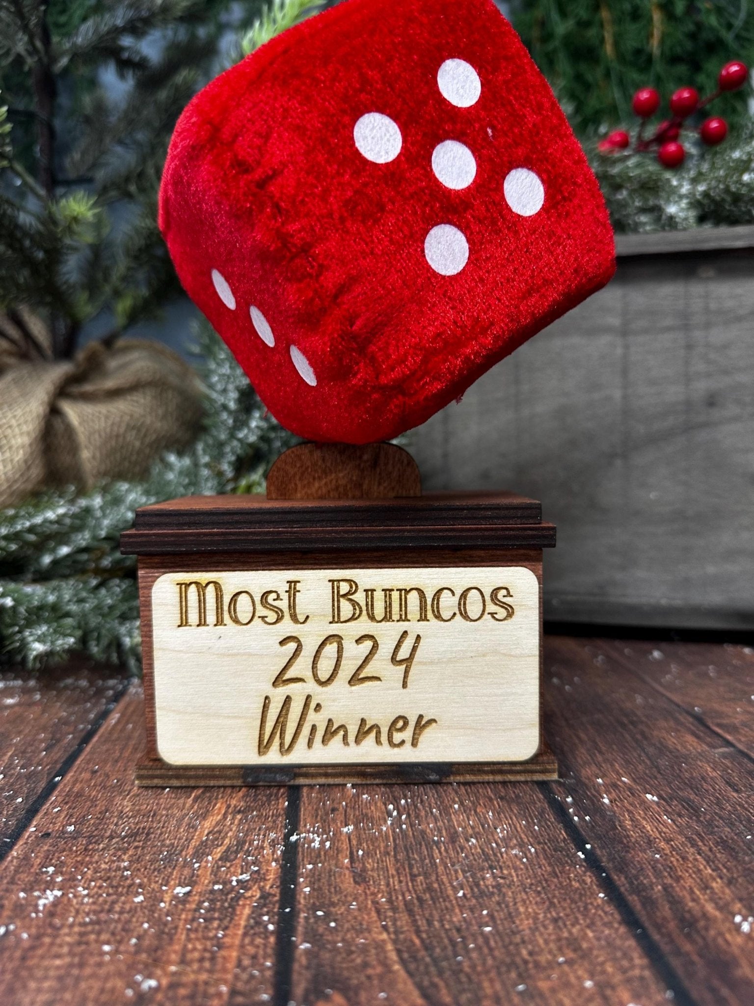 Bunco Trophy | Bunco Party Trophy | Most Buncos