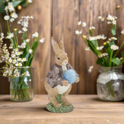 Rabbit Family Figurines Boy