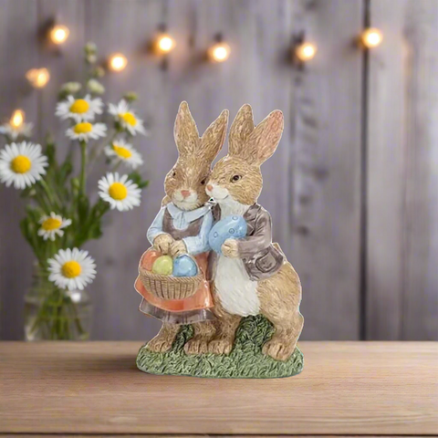 Rabbit Family Figurines Couple