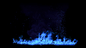 Burning Embers Scene