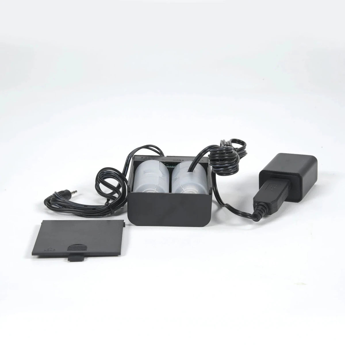 C Battery USB Adaptor Black | Dept 56 - Nifty Decor & More