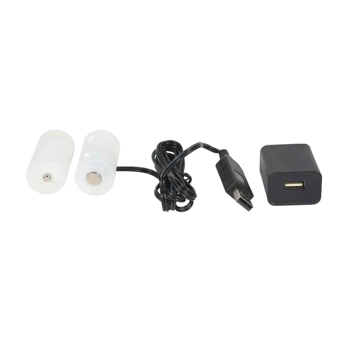 C Battery USB Adaptor Black | Dept 56 - Nifty Decor & More