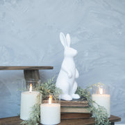 White Upright Bunny Decor, Cute Bunny for Home, Rabbit Figurine, Spring Decor, Easter Decorations, Unique Gifts for Bunny Lovers Bunny figurine