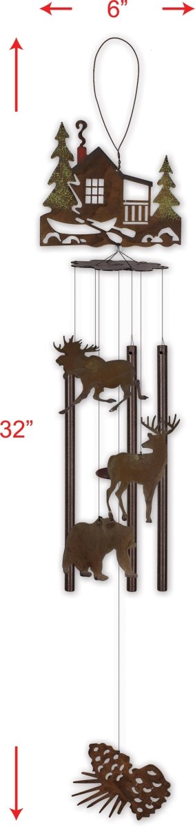 Cabin Wind Chime - Nifty Decor & More