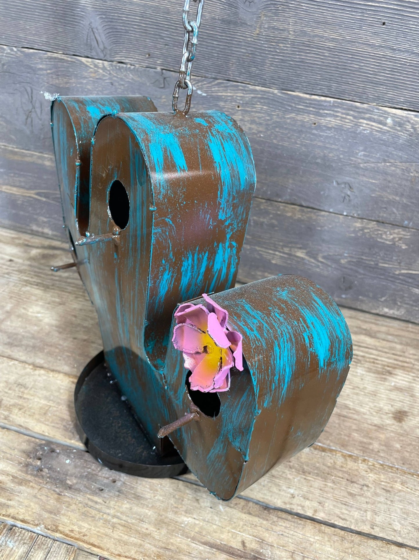Cactus Metal Bird House - Nifty Decor & More