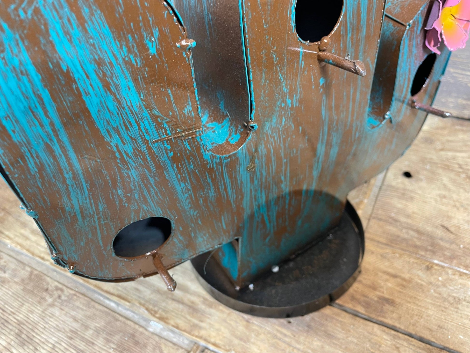 Cactus Metal Bird House - Nifty Decor & More