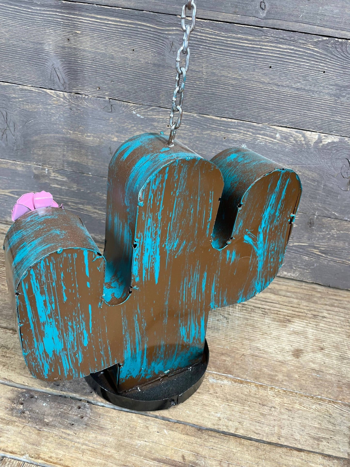 Cactus Metal Bird House - Nifty Decor & More
