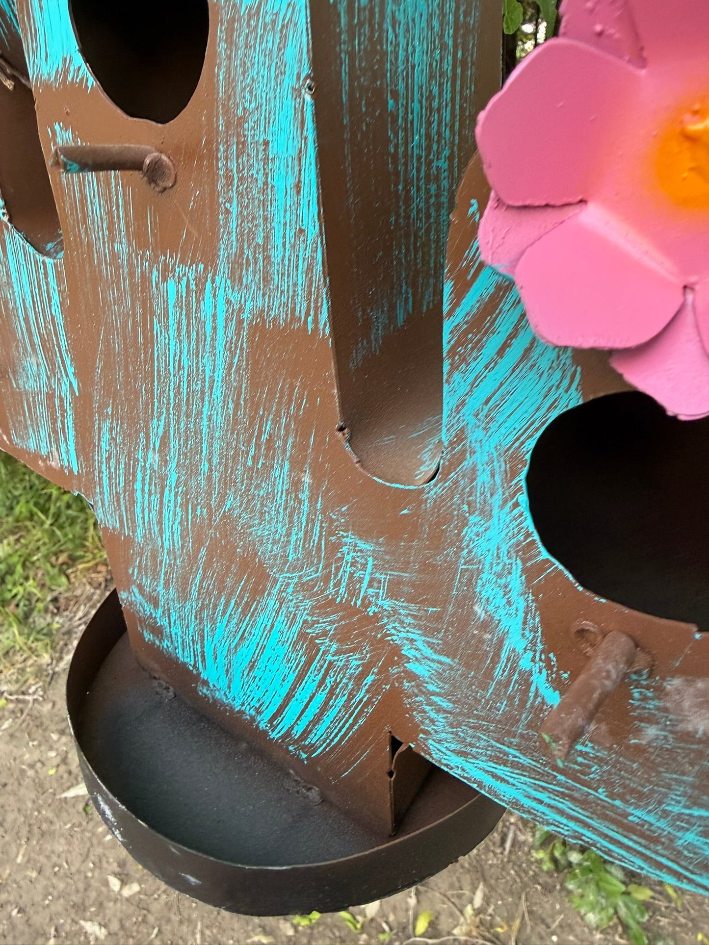Cactus Metal Bird House - Nifty Decor & More