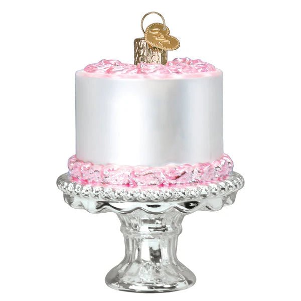 Cake On Stand Ornament - Nifty Decor & More