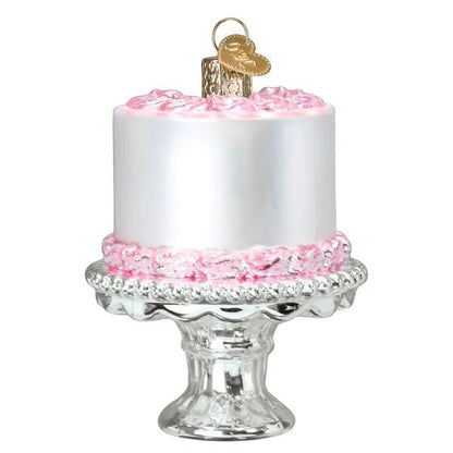 Cake On Stand Ornament - Nifty Decor & More