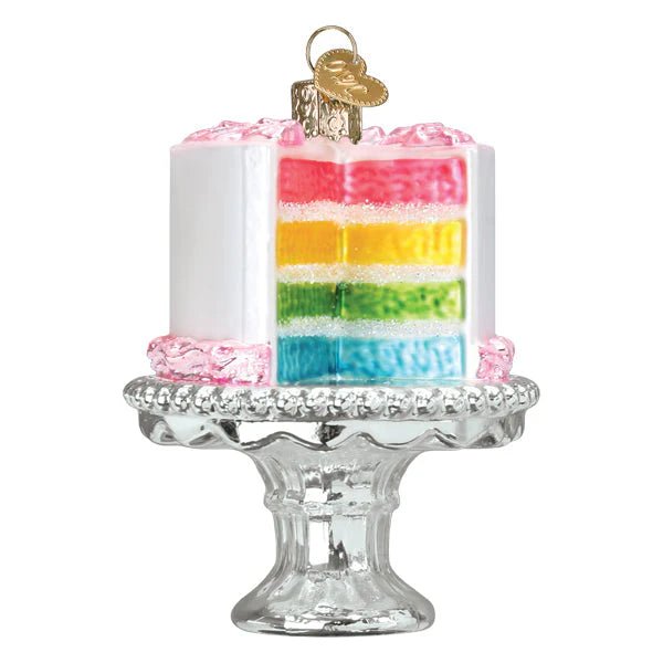 Cake On Stand Ornament - Nifty Decor & More