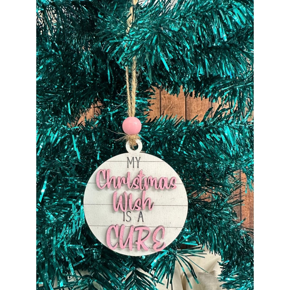 Cancer Awareness Christmas Ornaments by NFR Designs - Nifty Decor & More