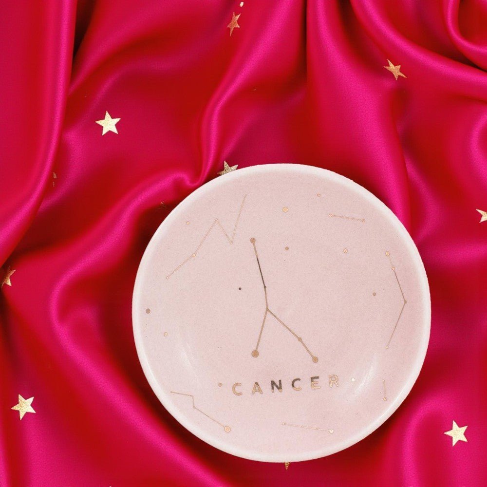 CANCER Zodiac Jewelry Dish - (June 21 - July 22) - Nifty Decor & More