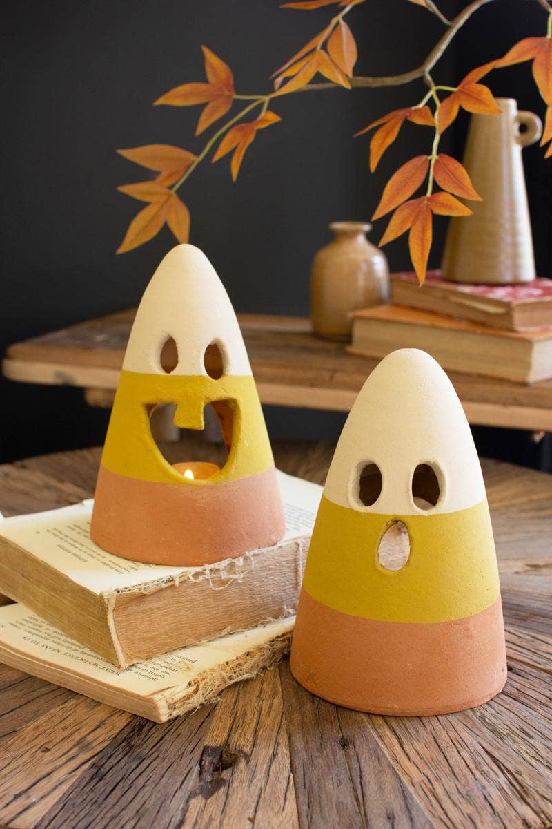 Candy Corn Lanterns Set-2 - Nifty Decor & More