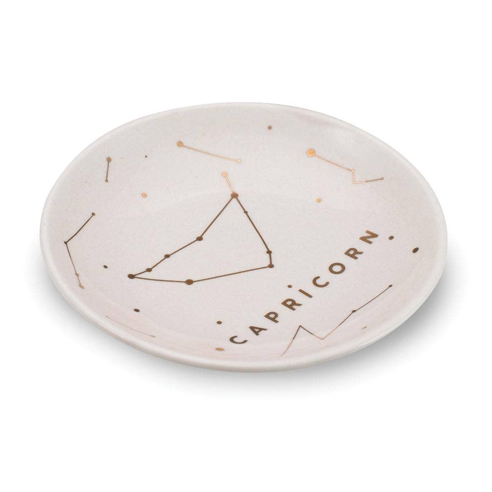Capricorn Zodiac Jewelry Dish - (Dec 22 - Jan 19) - Nifty Decor & More