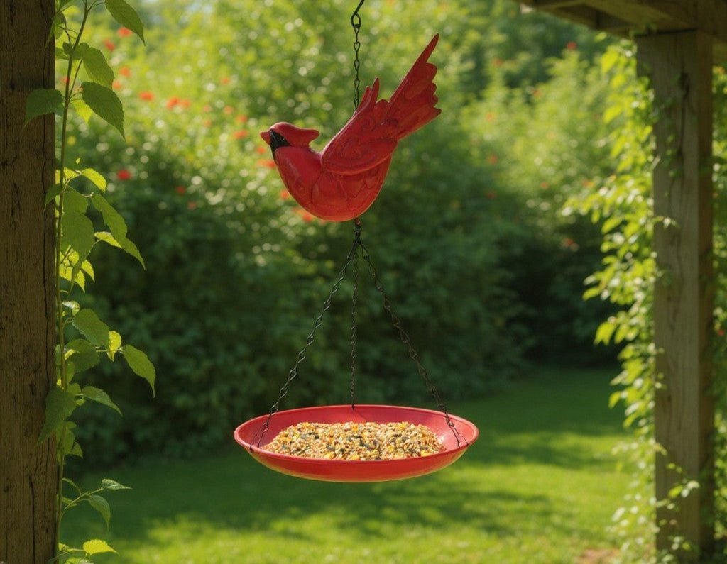 Cardinal Bird Feeder - Nifty Decor & More