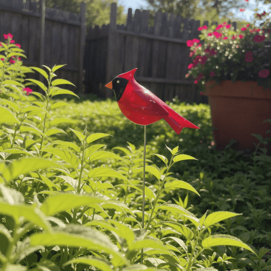 Cardinal Decorative Plant Pick 24"