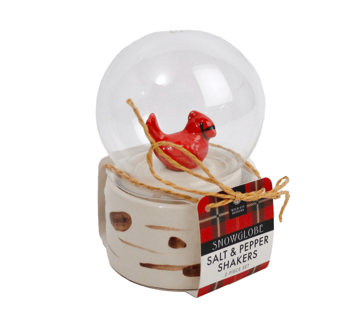 Cardinal Salt & Pepper Shaker - Nifty Decor & More