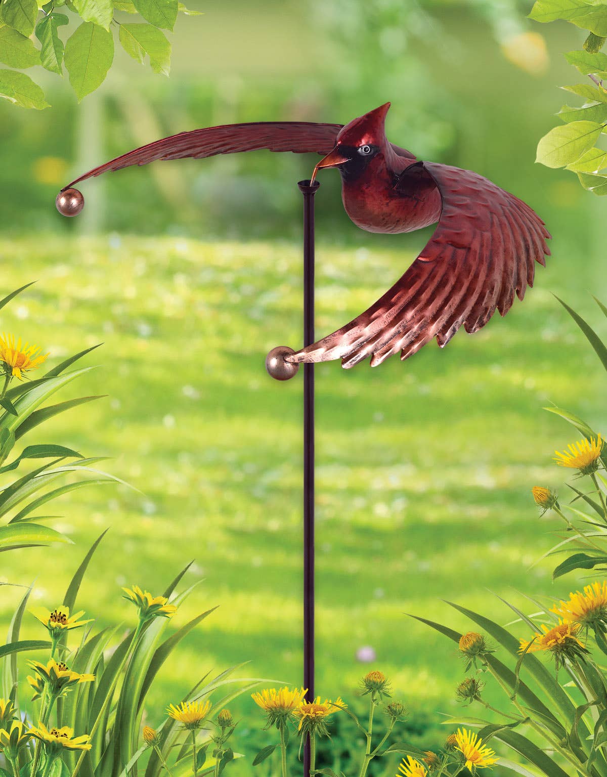 Cardinal Wind Spinner 45" - Nifty Decor & More