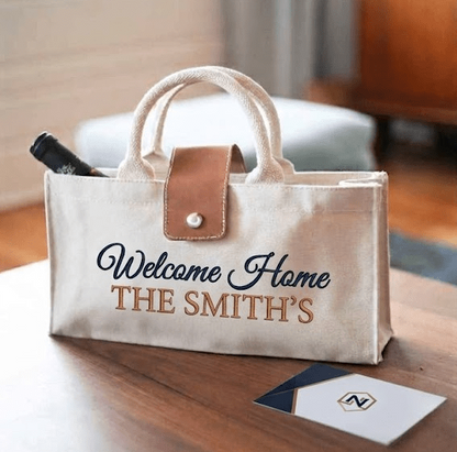 Carmel Single Bottle Wine Bag - Nifty Decor & More