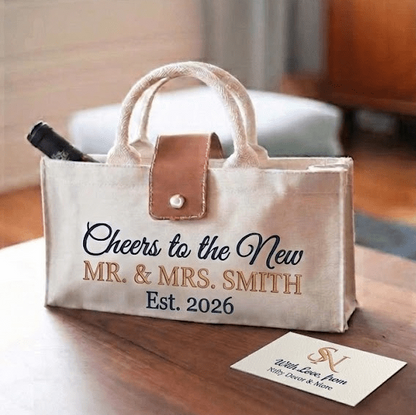 Carmel Single Bottle Wine Bag - Nifty Decor & More
