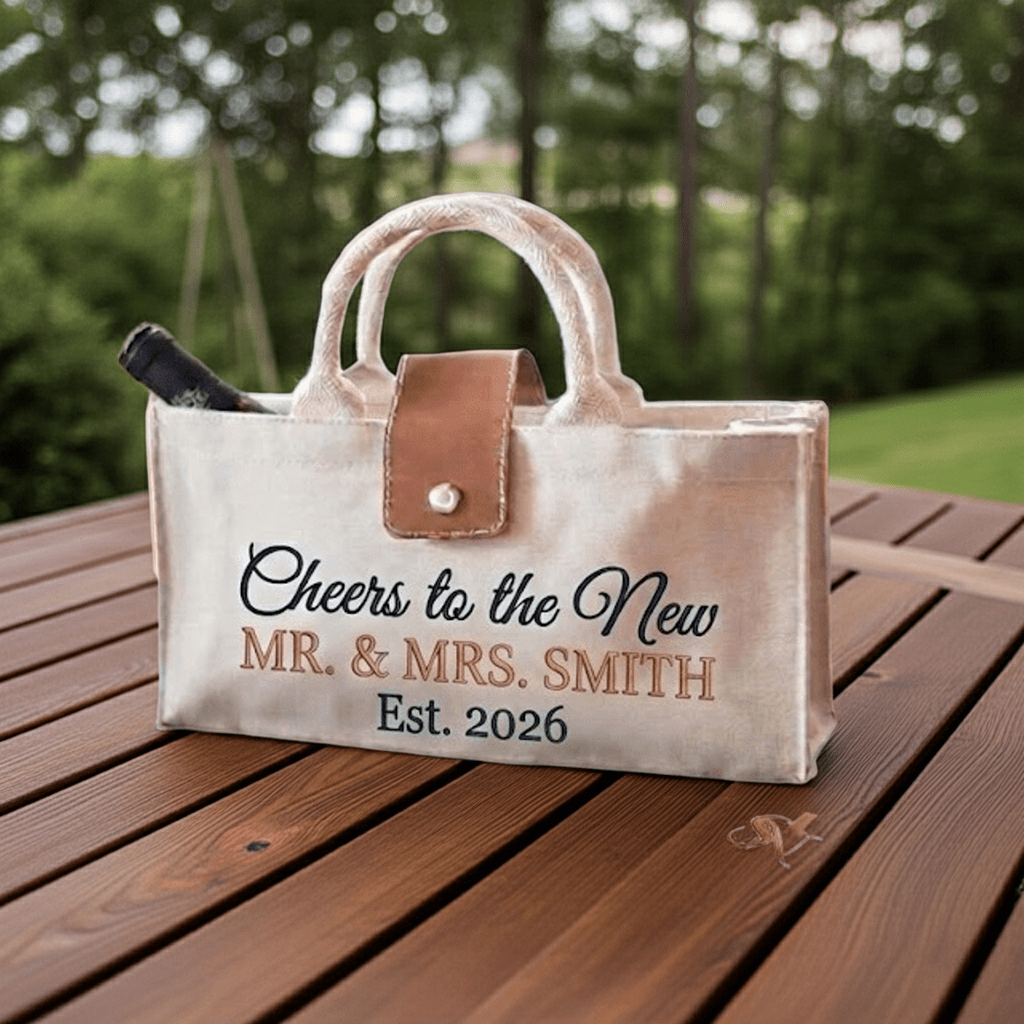 Carmel Single Bottle Wine Bag - Nifty Decor & More