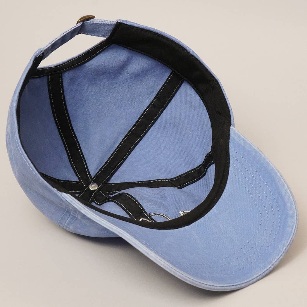 Cat Mom Hat Denim Cotton Adjustable Cap, Chic Everyday Wear for Proud Cat Ladies, Perfect Cat Mom Gift - Nifty Decor & More