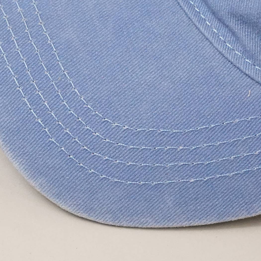 Cat Mom Hat Denim Cotton Adjustable Cap, Chic Everyday Wear for Proud Cat Ladies, Perfect Cat Mom Gift - Nifty Decor & More