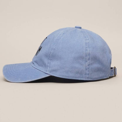 Cat Mom Hat Denim Cotton Adjustable Cap, Chic Everyday Wear for Proud Cat Ladies, Perfect Cat Mom Gift - Nifty Decor & More