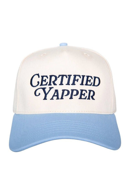 Certified Yapper Two - Toned Vintage Hat - Nifty Decor & More