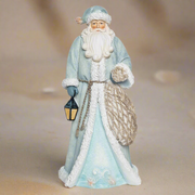 Coastal St. Nick Santa figurine