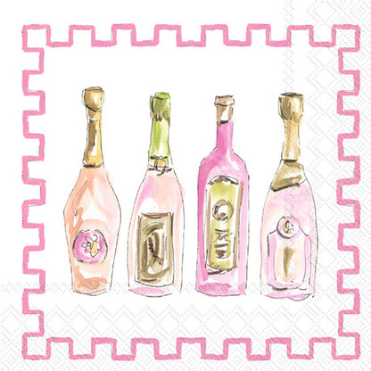 Champagne Paper Cocktail Napkin 20 Ct - Nifty Decor & More
