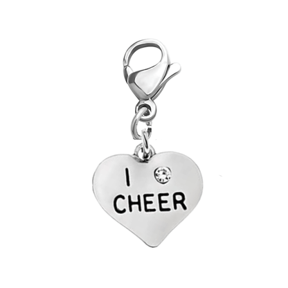 Cheer Charm I Love Cheer Heart