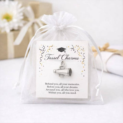 Cheer Graduation Tassel Charm - Nifty Decor & More